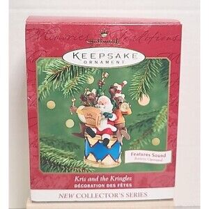 New HALLMARK KEEPSAKE ORNAMENT Kris and the Kringles Christmas